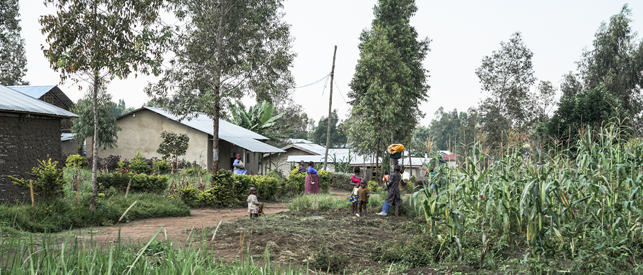 A rural village in DRC - image is illustrative