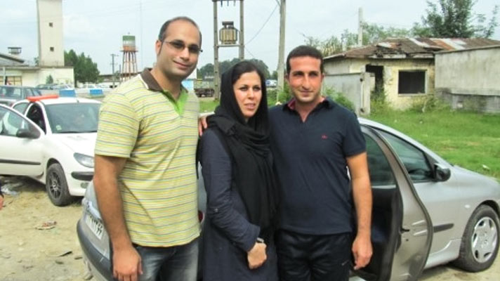 Yousef Nadarkhani with his wife Fatemeh following his release in 2012. Source: Nadarkhani family