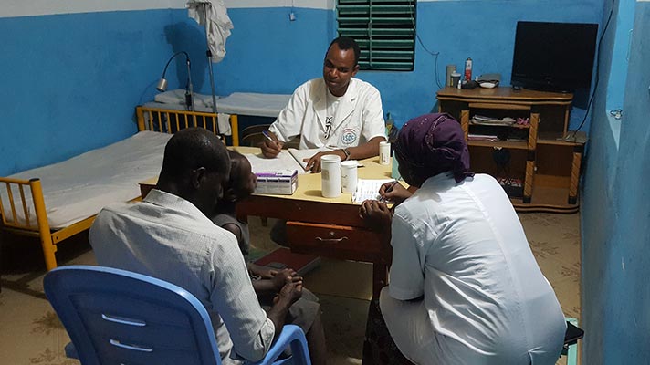 Daniel's clinic, Niger