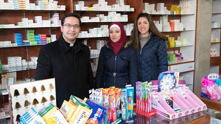 Pharmacy in Aleppo