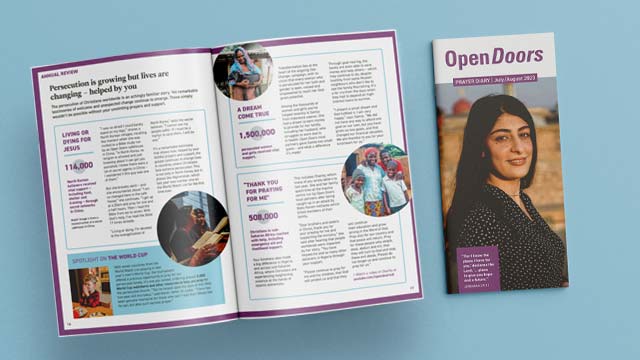 Magazine and Prayer Diary