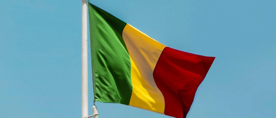 The Mali flag