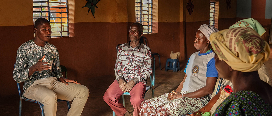 Michee leads trauma care in the village