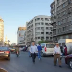 A street scene in Damascus, Syria